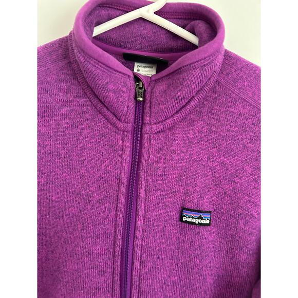 PATAGONIA Better Sweater' Zip-up in Purple, Full Zip, Women's Medium IKP - Picture 3 of 6